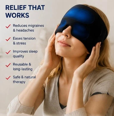 MigraRelief™ Hot & Cold Migraine Relief Cap