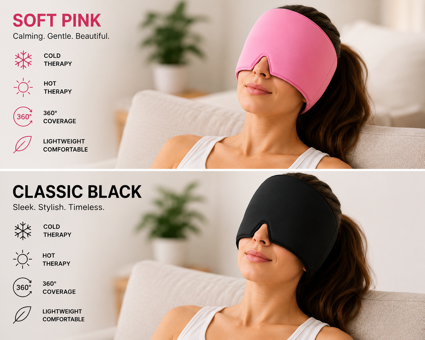 MigraRelief™ Hot & Cold Migraine Relief Cap